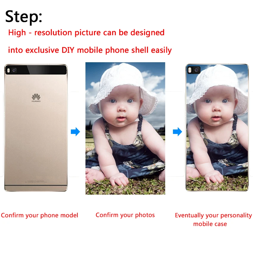 DREAMFOX Индивидуальные DIY Мягкие TPU силиконовый чехол для huawei P8 P9 P10 Lite плюс 2017 Honor 8 Pro 9