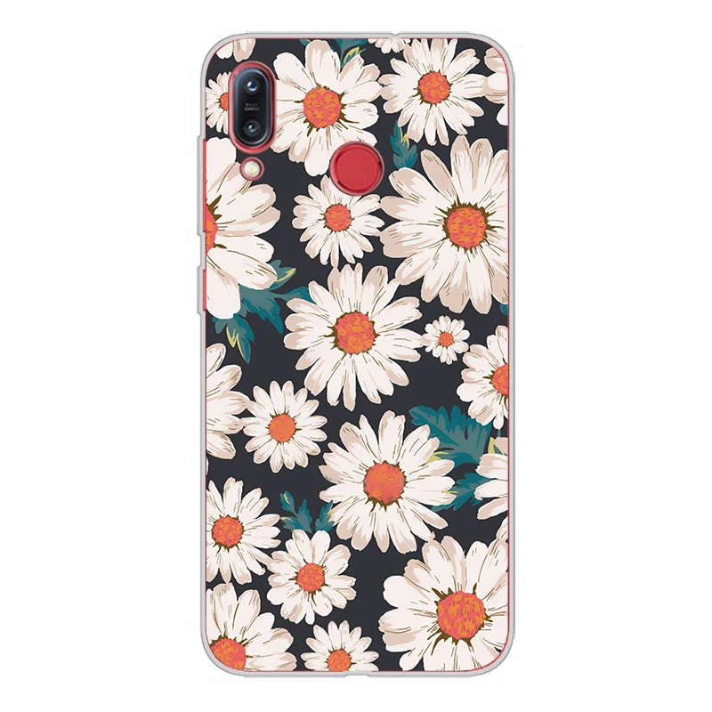 ciciber Phone Cases For ASUS Zenfone Max Pro (M1) (M2) Case Soft Back Cover ZB601KL ZB602KL ZB631KL ZB633KL ZB555KL Flower |