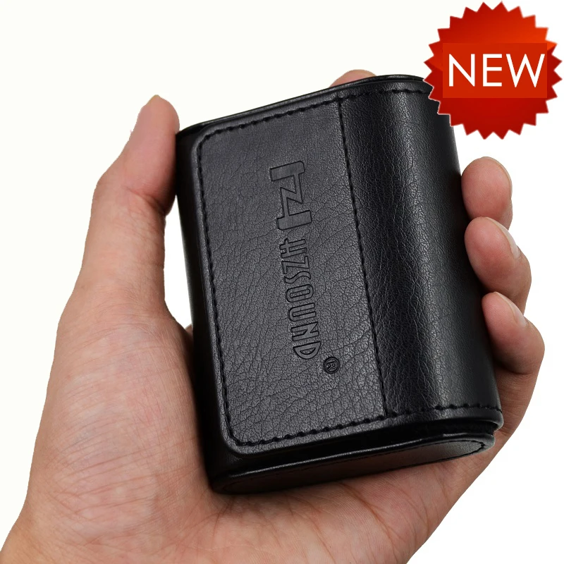 Новый оригинальный HZ HZSOUND кожаный чехол в ухо наушники сумка коробка Наушники