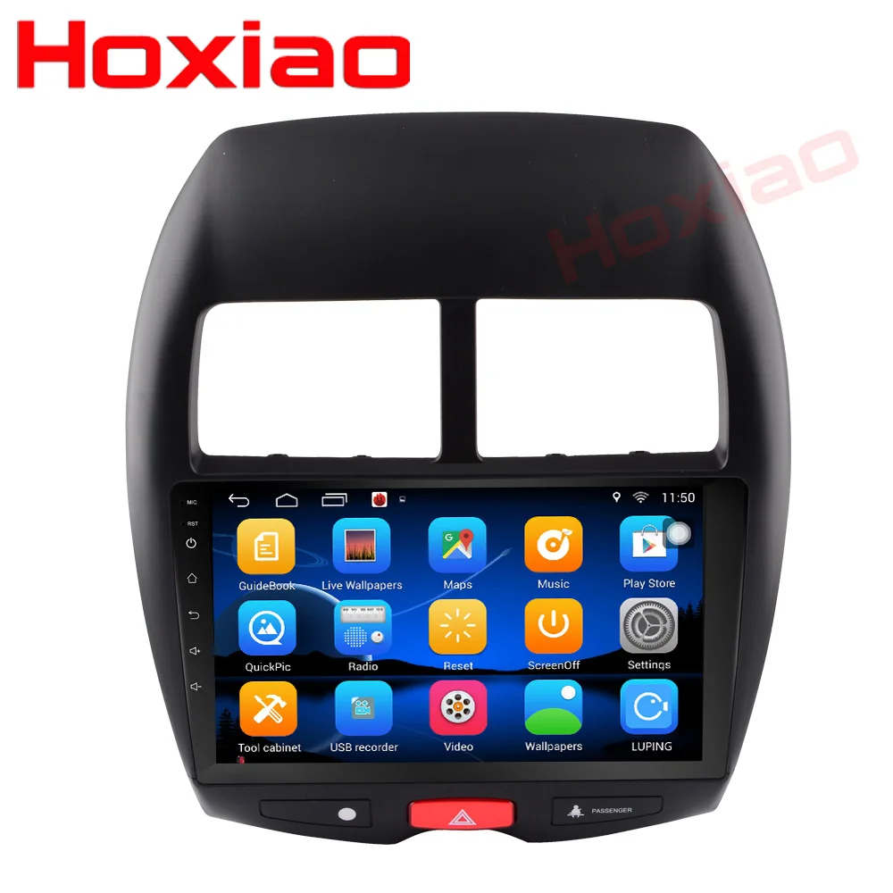 Android OS автомобильный gps плеер для Mitsubishi ASX 2010 2015 Восьмиядерный 2g 32g стерео wifi радио