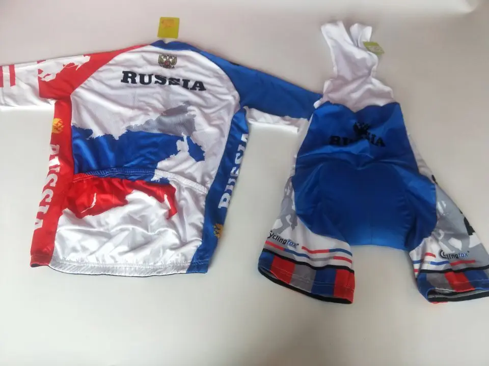 2022 Russia Summer Cycling Jersey Set Mountain Bike Clothing MTB Bicycle Clothes Wear Maillot Ropa Ciclismo Men | Спорт и