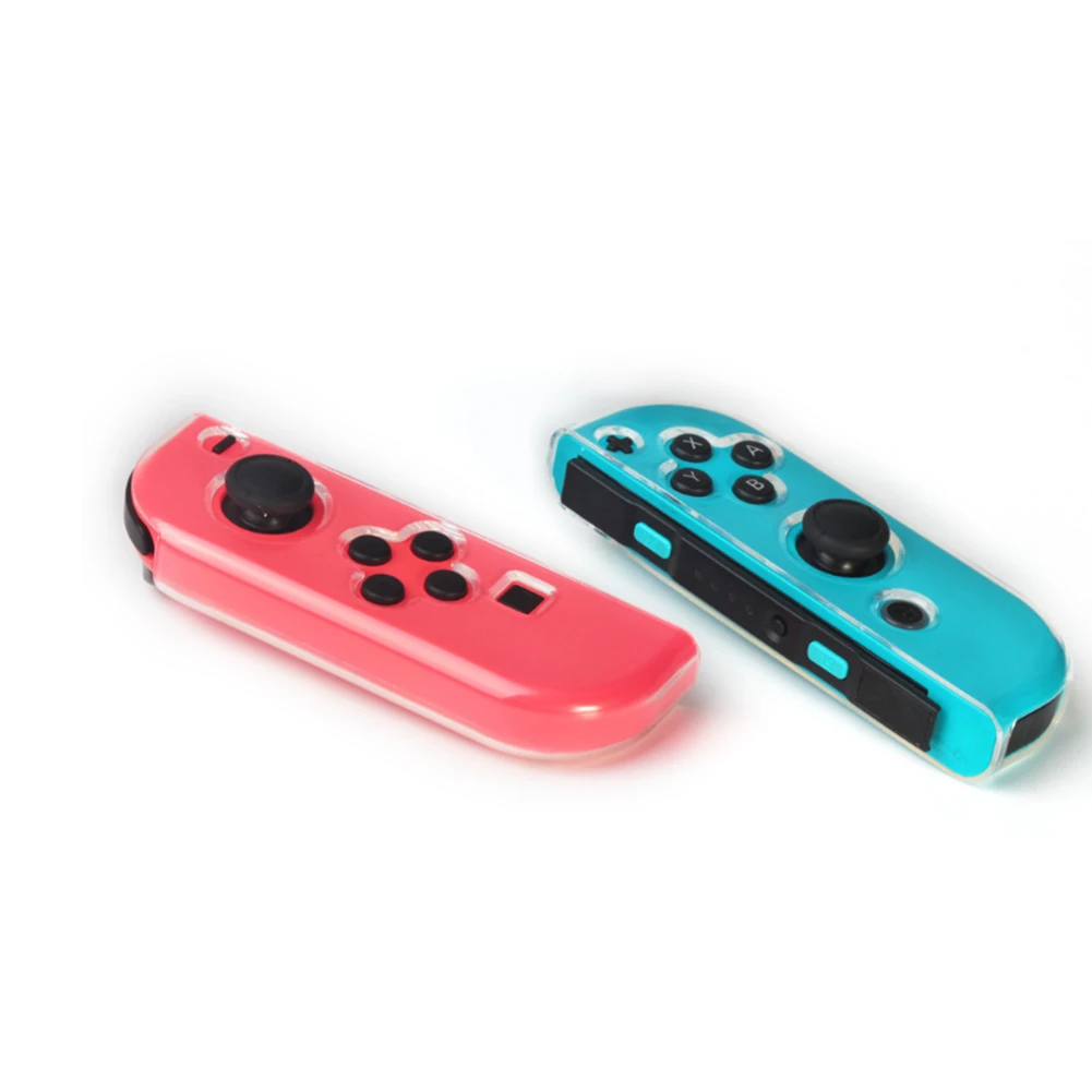 Прозрачный чехол для геймпада Nintendo Switch NS NX чехлы игровых контроллеров Мягкий