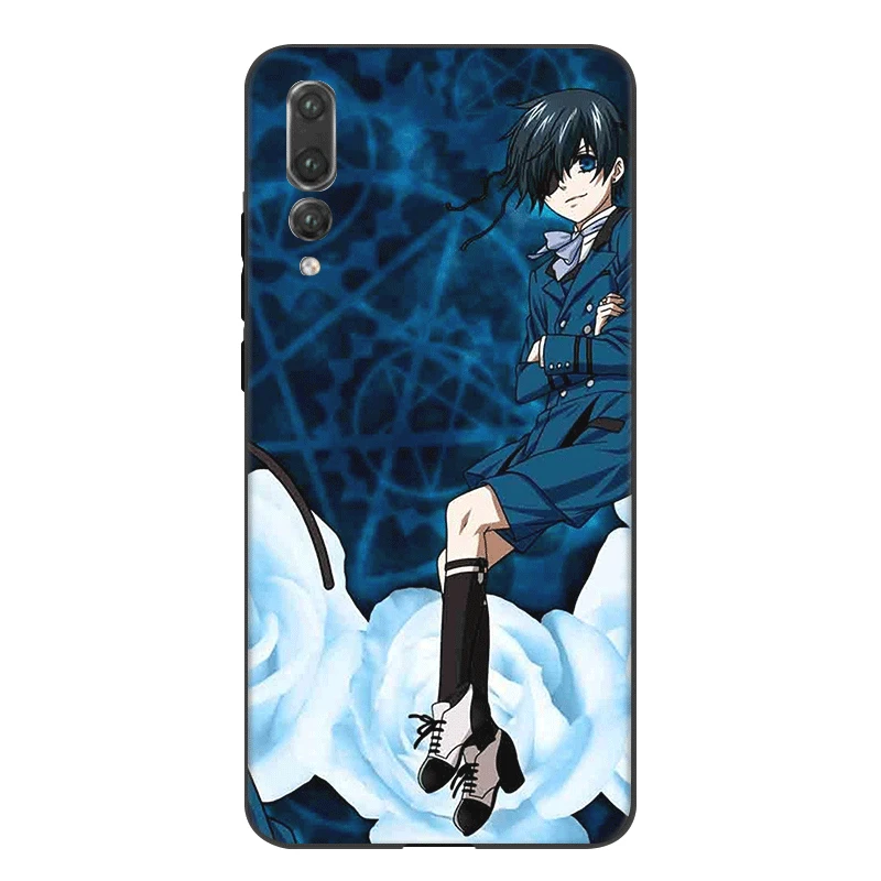 Mobile Phone Case For Huawei Y5 Y6 Y7 Y9 Prime Mate 10 20 Pro Nova 2i 3i 2 3 4 Lite Cover Anime Black Butler Kuroshitsuji | Мобильные