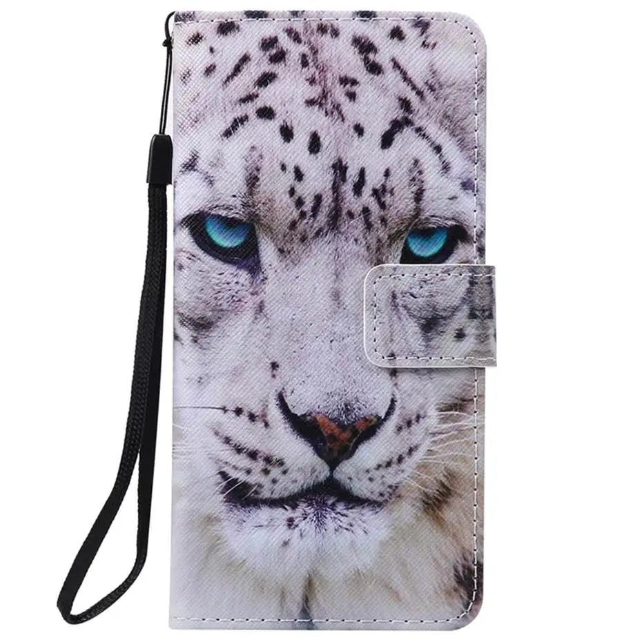 PU Leather Phone Case For Huawei P30 Lite MAR-LX1 Flip Cover Painted Pattern for Coque | Мобильные телефоны и аксессуары