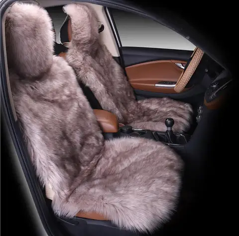 Covers for car natural fur sheepskin - купить недорого