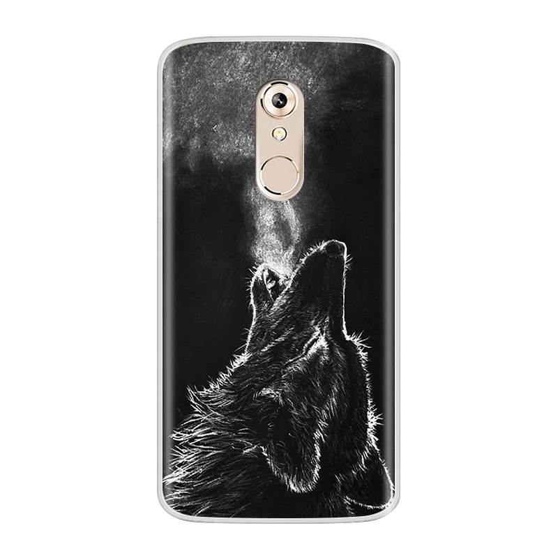 Чехол для Zte Axon 7 Mini 5 2 дюйма Мягкий Силиконовый ТПУ модная окрашенная задняя