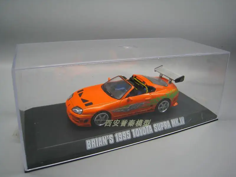 GL 1:43 Тойота Супра МК IV 1995 сплав модель автомобиля литья под давлением металлические игрушки подарок на день рождения для детей мальчик