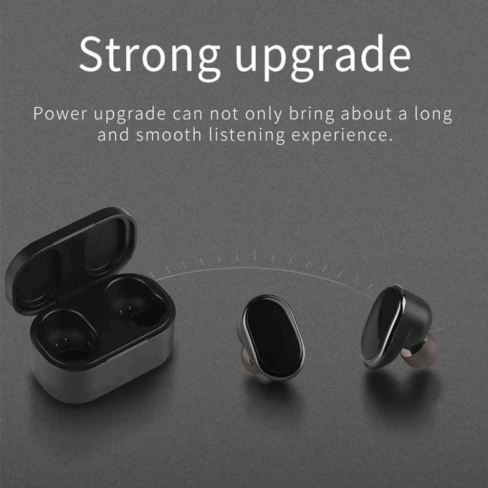Link-Face TWS Mini HiFi стерео Bluetooth наушники беспроводные наушники-вкладыши с зарядным