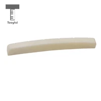 tooyful new 1pc buffalo bone guitar nut slotted musical instrument for strat stratocaster electric excellent guitar accessories