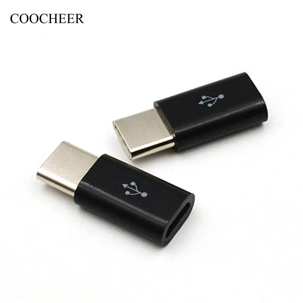 USB к C микропроцессор тип разъем мужской адаптер Женский|Кабели передачи данных| |
