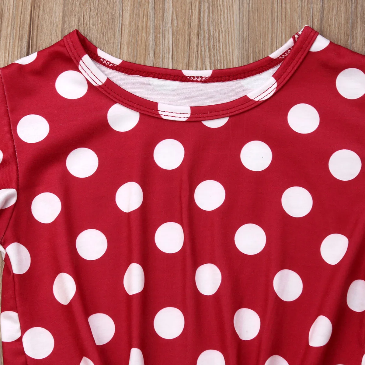 New Arrival Summer Baby Girl Clothes Set 2PCS Toddler Flying Sleeves Polka Dot T-Shirt Floral Skirt Sunsuit Outfits | Детская одежда и