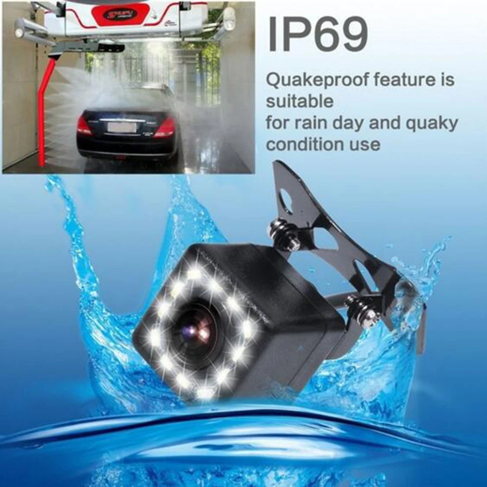 HD Автомобильная камера заднего вида светодиодная 170 градусов s IP69
