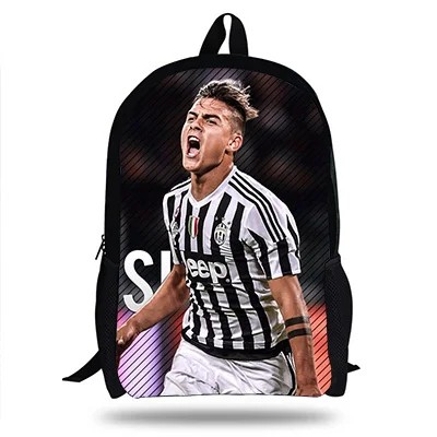 16 дюймов, новинка, Paulo Dybala, маска, праздник, повседневный рюкзак для подростков, детей, ноутбук, школьные сумки для мальчиков и девочек, рюкзак