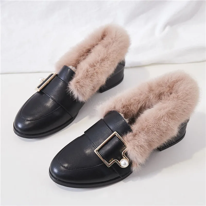 3 стиля chaussures женская утепленная Повседневная хлопковая обувь на плоской подошве