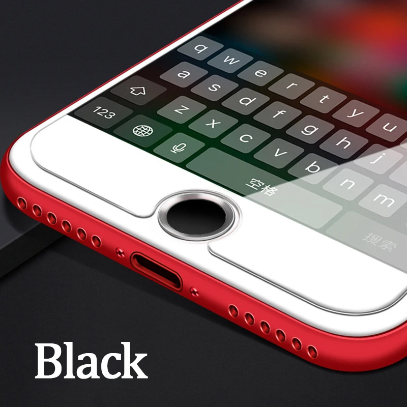 Роскошная домашняя кнопка Keycap наклейка для iPhone X 8 6S 7 Plus XS Max XR iPad Поддержка отпечатков пальцев разблокировка сенсорного ключа ID телефон наклейка s