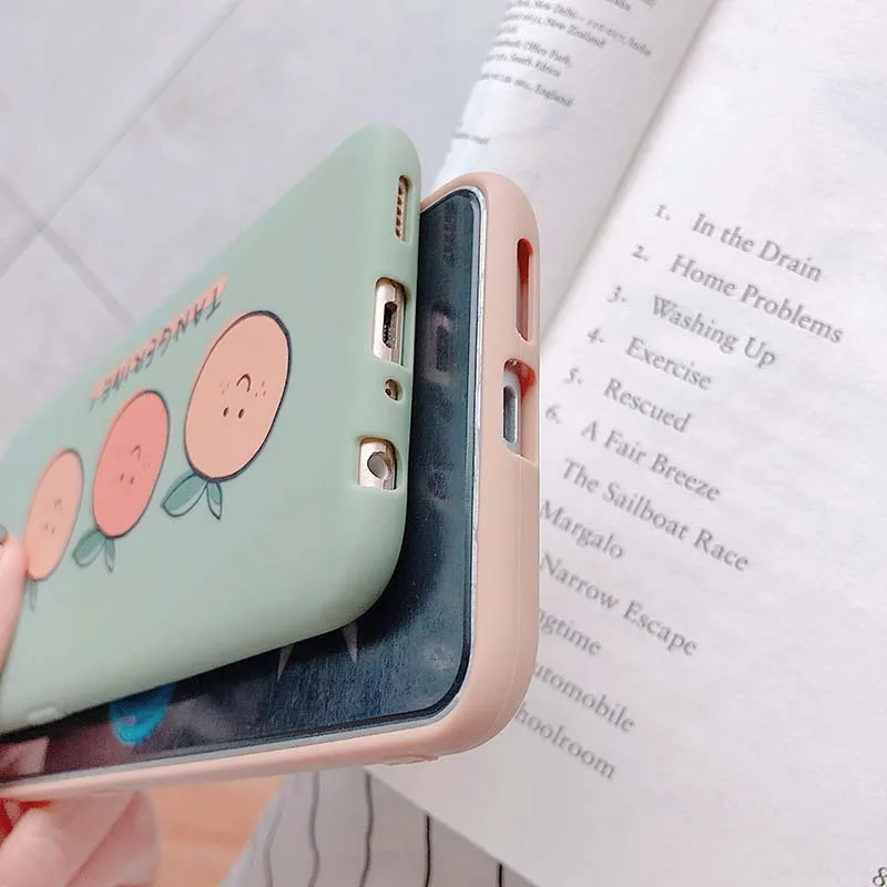 Забавный Английский с надписью клубника оранжевый чехол для iPhone X XR XS Max 6 S 7 8 Plus