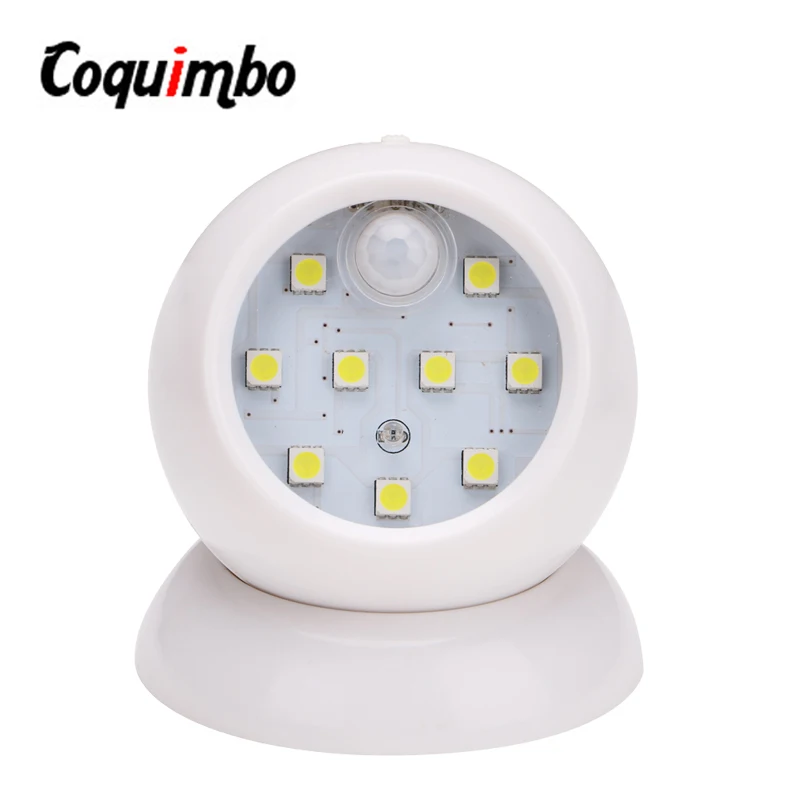 Портативный беспроводной ИК светильник с датчиком движения|Ночники| |