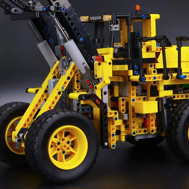 20006 technic серия legoinglys модель колесного погрузчика строительный комплект блоки