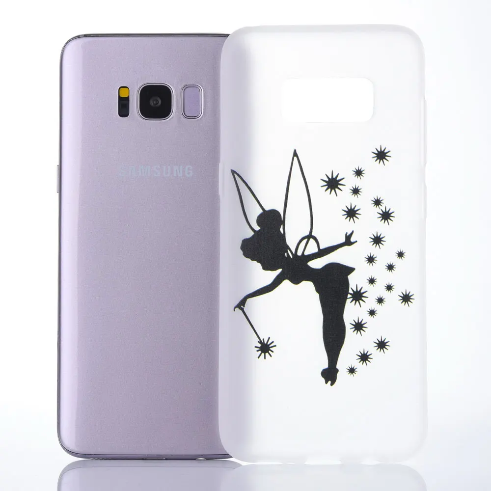 Для samsung S8 Plus Фламинго Единорог цветочным рисунком прозрачный Мягкие силиконовые