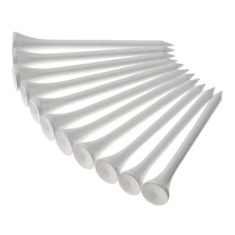 100 шт. 83 мм белые футболки для гольфа |