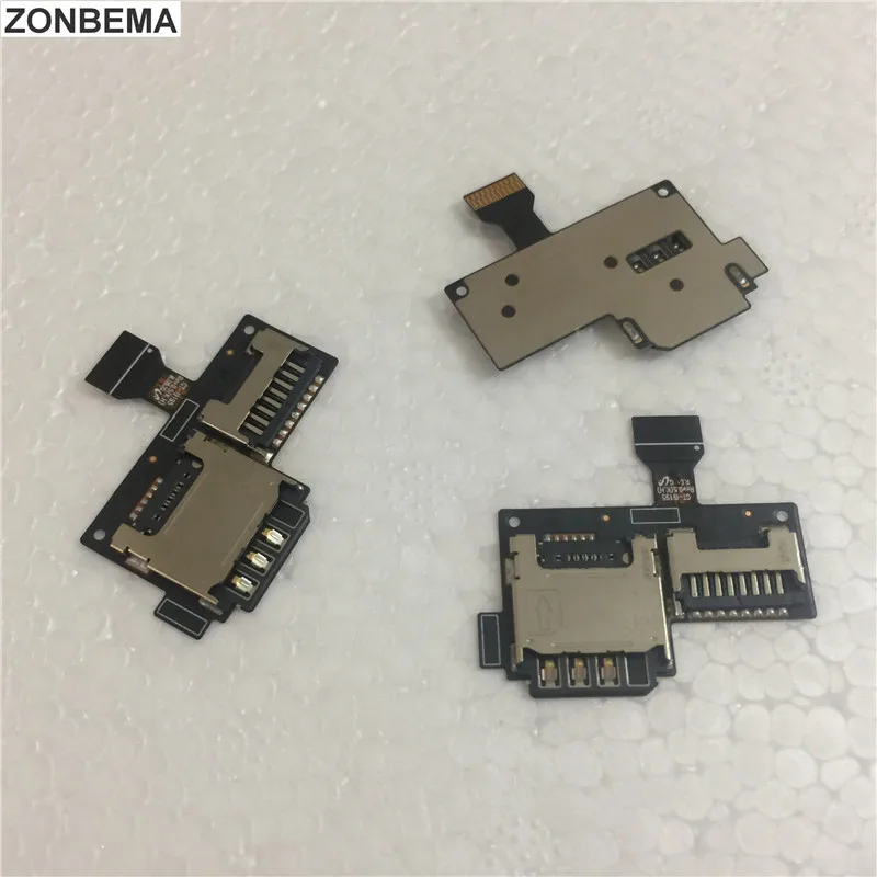 Высокое качество ZONBEMA новый для Galaxy S4 mini i9190 i9195 держатель SIM карты лоток памяти
