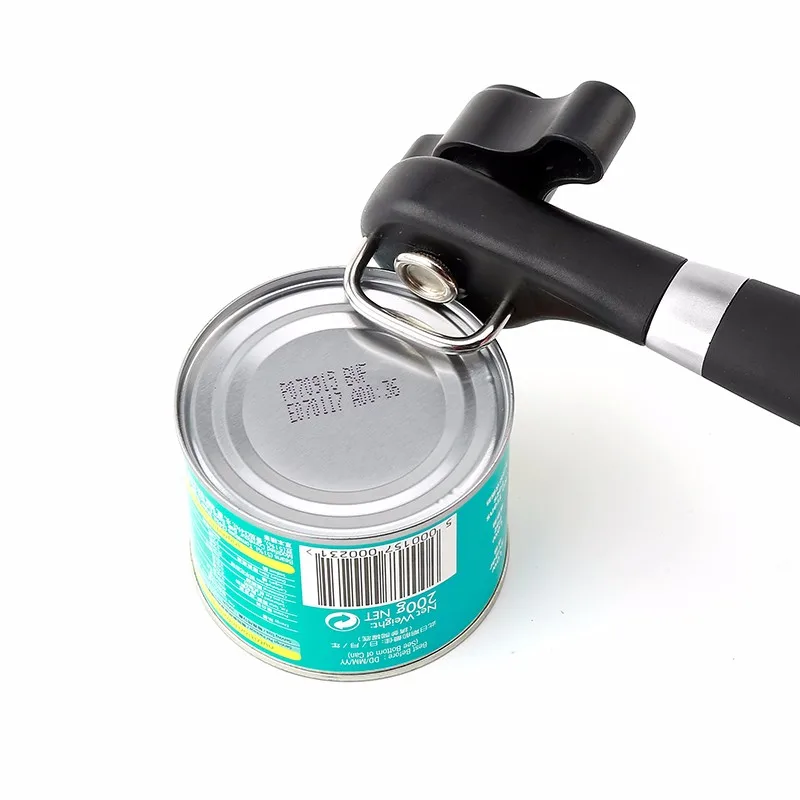 Профессиональный ручной консервный нож Гладкий край боковой резки безопасности