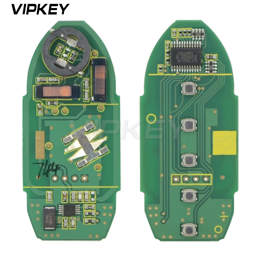 Remotekey smart ключи 5 Кнопка 433 МГц ID46 чип CWTWB1G744 для Nissan Armada Infiniti QX56 QX80 2013