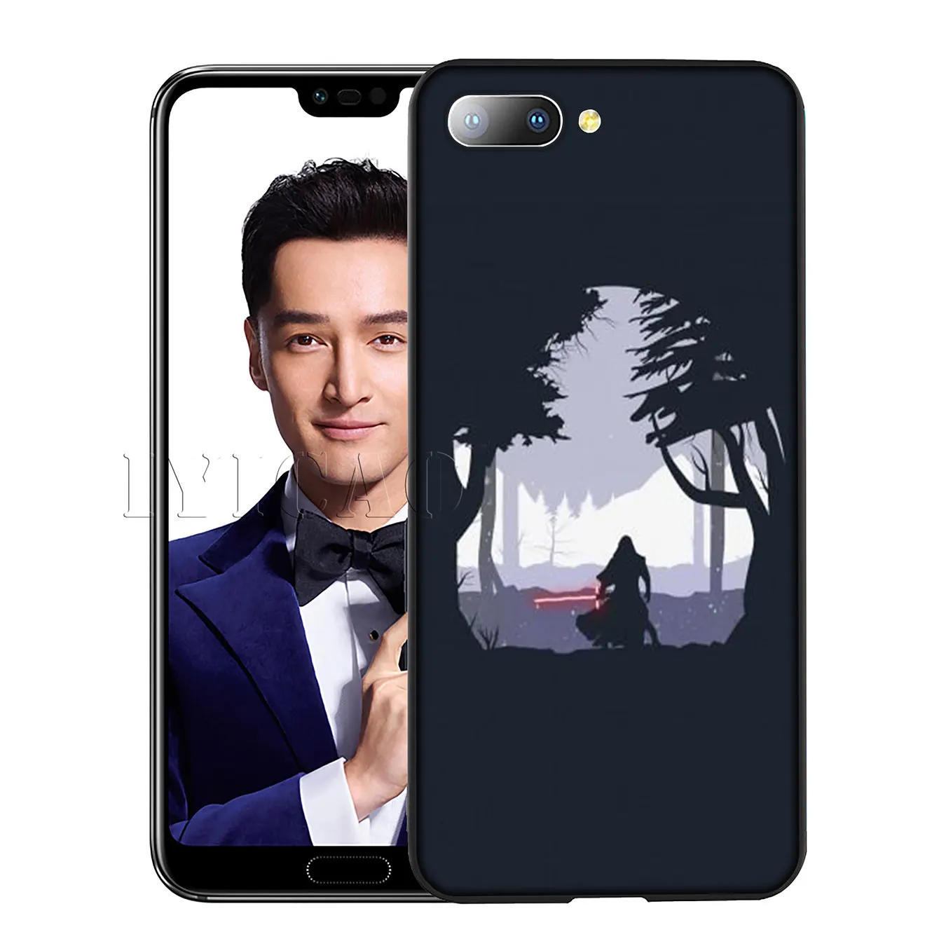 IYICAO Darth vader Star wars Silicone Soft Case for Huawei Y7 Y6 Prime Y9 2018 Honor 8C 8X 8 9 10 Lite 6A 7C 7X 7A Pro |