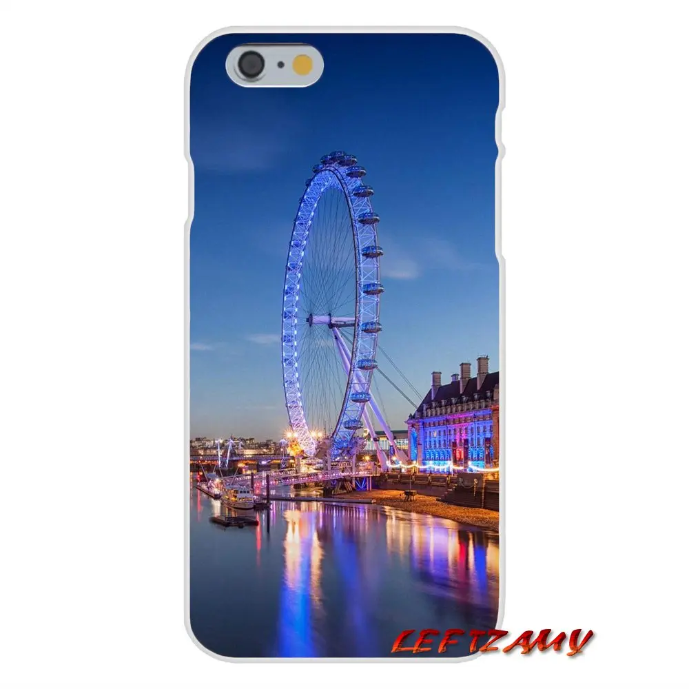 Cool London colorful ferris wheel аксессуары чехлы для телефонов Чехлы iPhone X XR XS MAX 4 4S 5 5S 5C SE 6 6S 7 8