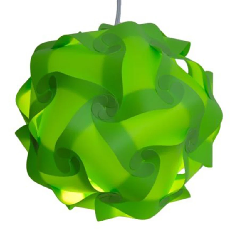 30 шт. DIY пазл абажур креативный светильник SLamp современная лампа крышка