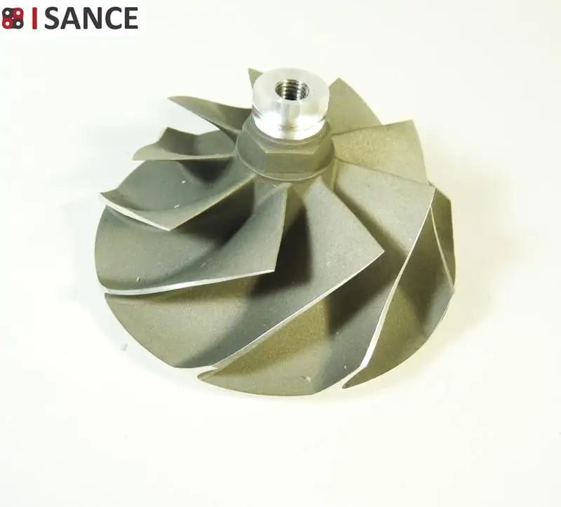 Улучшенное турбокомпрессорное колесо ISANCE Garrett GTP38 TP38 446579 0001 813 1001 001 для Ford Powerstroke