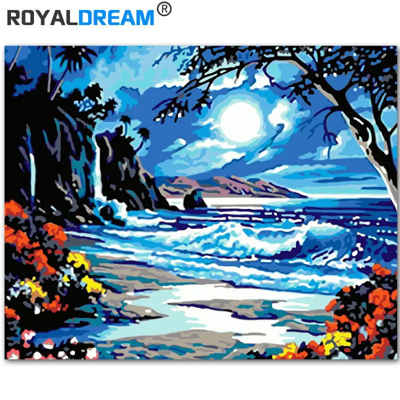 Набор для рисования по номерам ROYALDREAM картина на холсте дома | Дом и сад