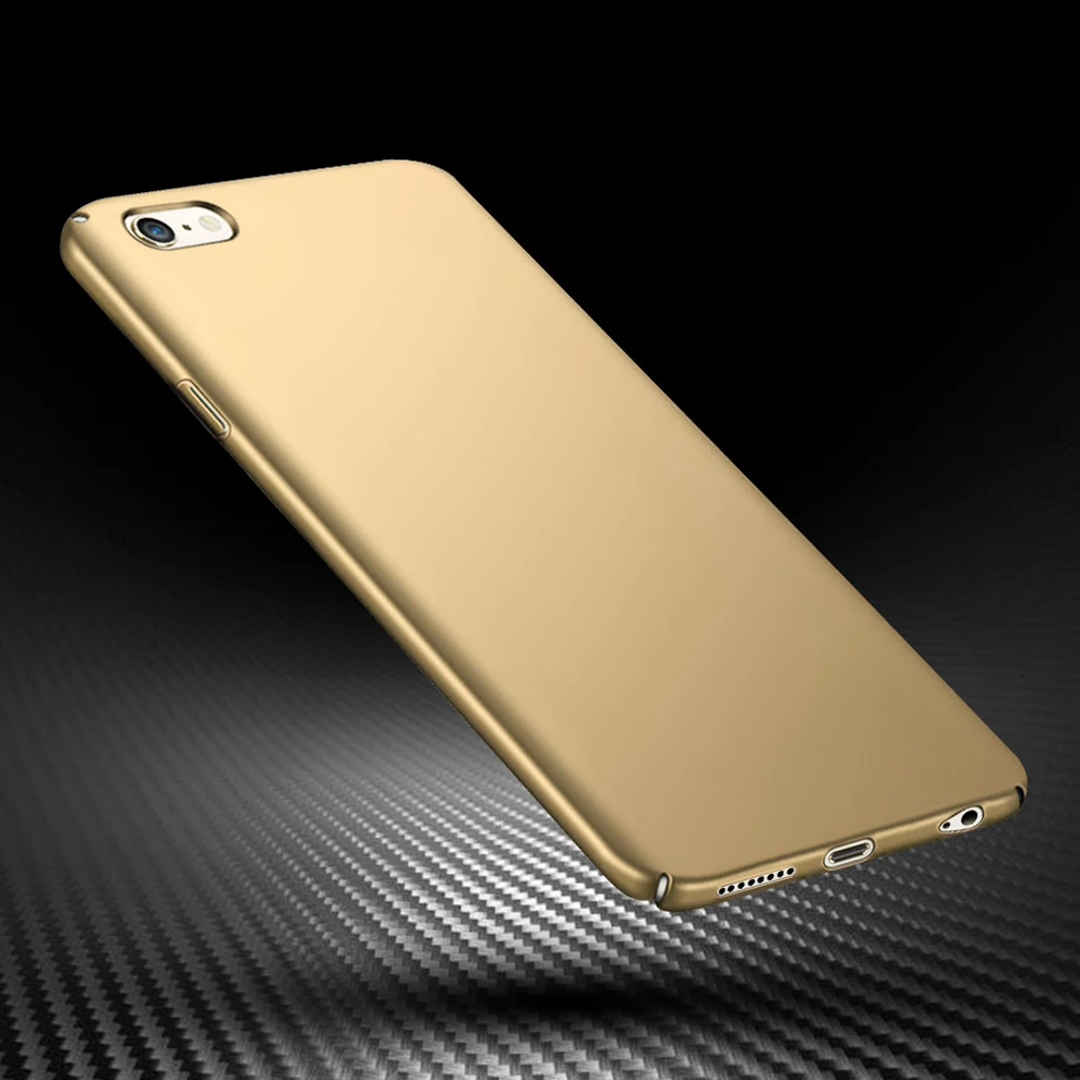 Hard PC Plastic Cover For iphone 5 5s SE 6 6S 7 Plus Luxury full protective Fronsted Plain Phone Case i5 i6 i7 s Coque Capa |