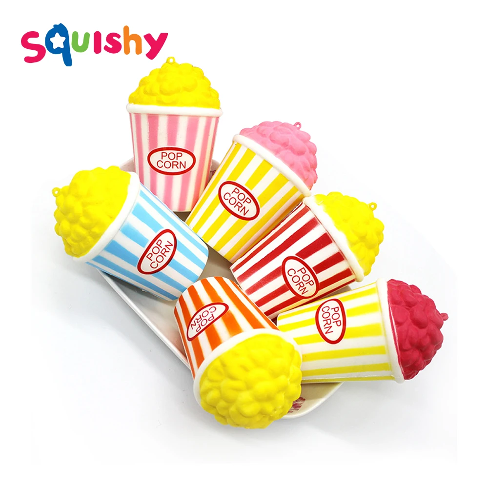 Antistress Fun Squishy Pop Corn Squishe Slow Rising Stress Relief Toy Novelty Gag Toys For Children Anti-stress Gadget |