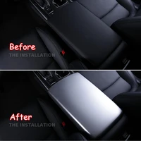 car interior console armrest box cover trim styling bezel accessory for honda accord 10th 2018 auto car covers abs
