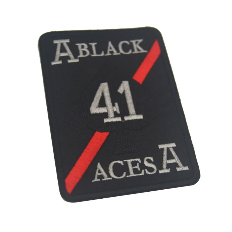Классический тактический значок Spades A41 вышитый нарукавник стикер военный костюм