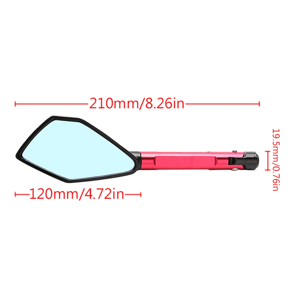 TKSPEED - CNC Aluminum Universal Motorcycle Rearview Side Mirror for R1 R6 ZX CBR GSXR HONDA suzuki Yamaha Kawasaki BMW | Автомобили и