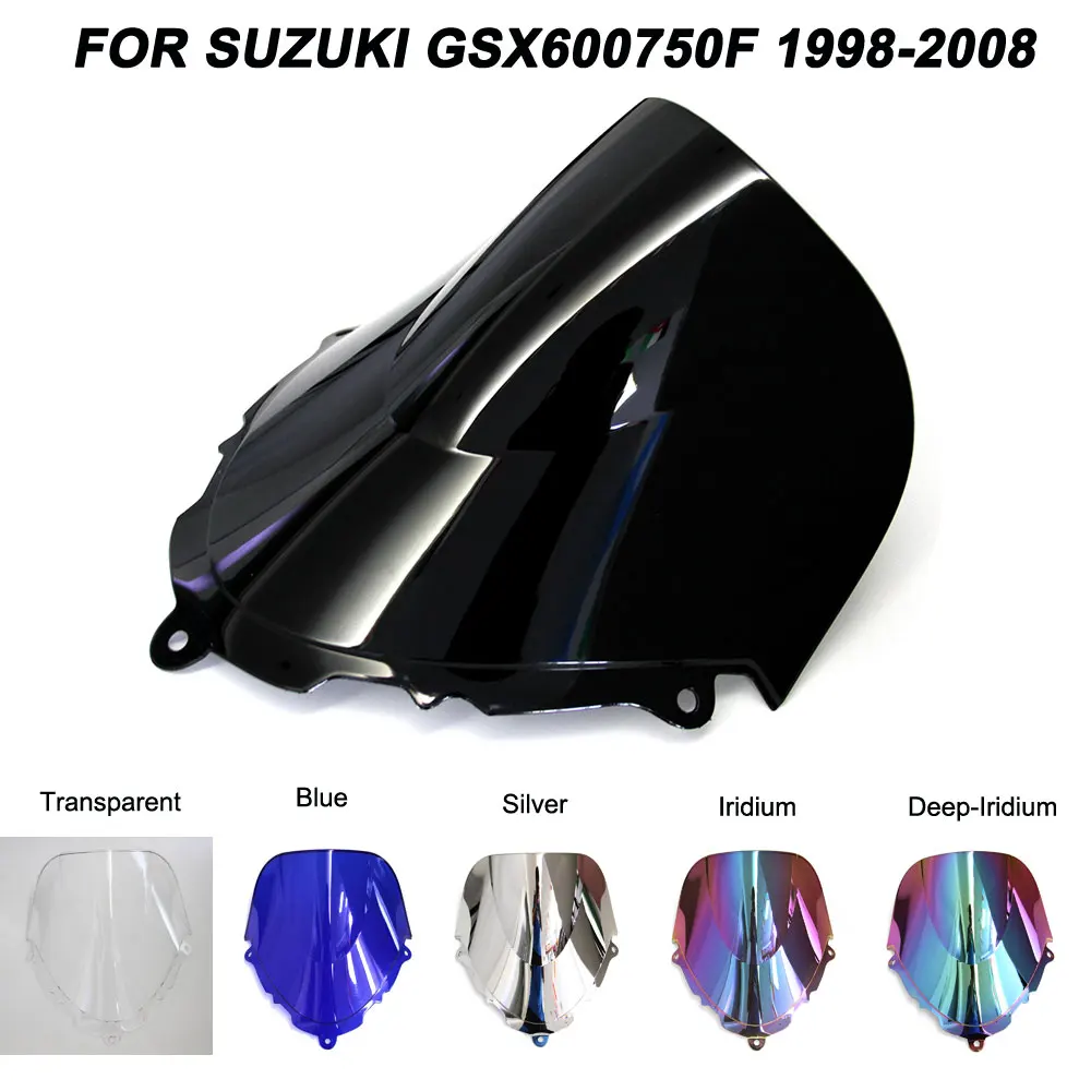 

Ветрозащитные дефлекторы для ветрового стекла мотоцикла 98-08 Suzuki GSX600F GSX750F GSX 600F 750F аксессуары 1998 1999 2000-2008