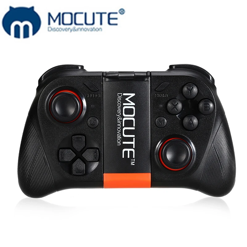 MOCUTE 050 беспроводной Bluetooth геймпад ПК игровой контроллер для смартфона ТВ коробка со встроенным фолдалбе держатель джойстик