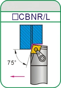 Токарный держатель для токарного станка ZIYI MCBNL2020K12 вставок CN .. 1204 | Инструменты