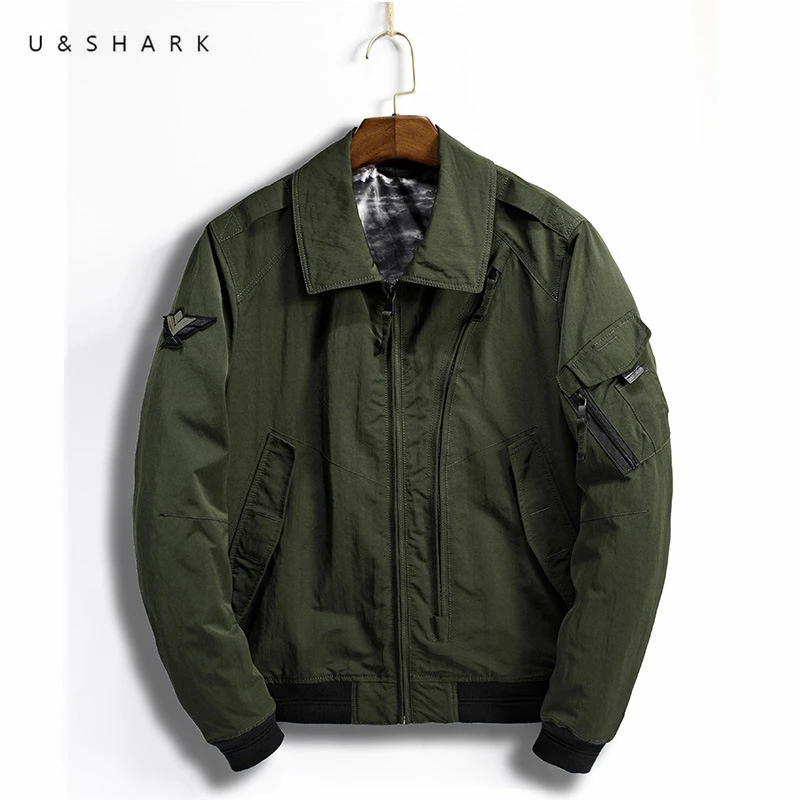 U &amp SHARK/Новая Осенняя военная куртка Мужская брендовая одежда тактическая