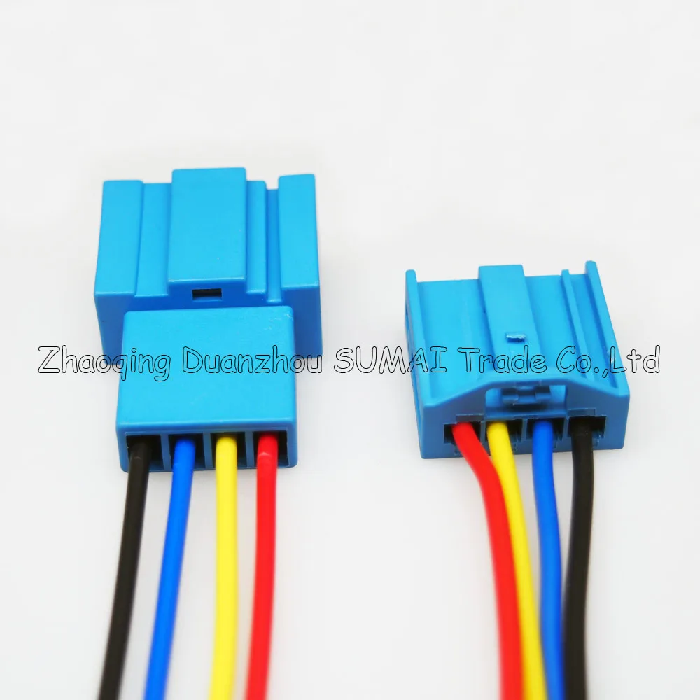 Автомобильный разъем с 4 контактами штепсельная вилка автомобильного динамика