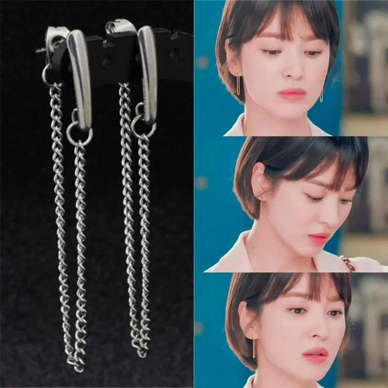 K-POP DNA Корейская звезда V 2019 T-бойфренд песня Hye Kyo металлическая цепочка
