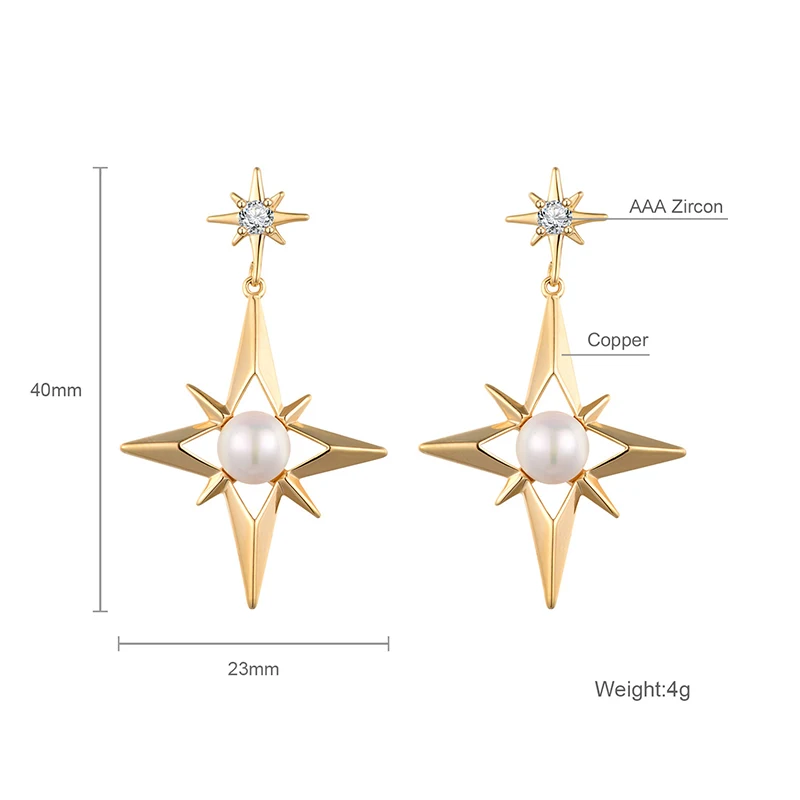 Висячие серьги HONGYE для женщин Модная бижутерия вечеринки винтажные Подвесные в