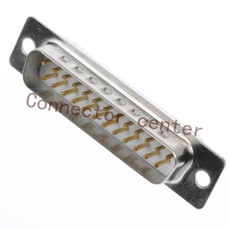 High Quality D-SUB Connector 25PIN 2-ROW male Gold Planted 2U DSUB | Обустройство дома