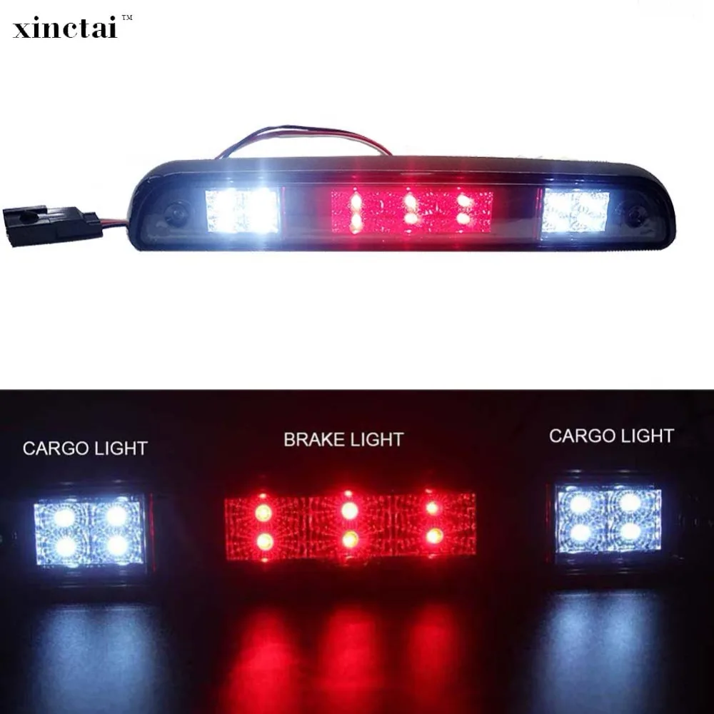

1PC High Mount LED Rear Stop 3rd Third Brake Light Cargo Stop Lamp for Ford F250 F350 F150 Bronco 1997 1996 1995 1994 Smoke Lens