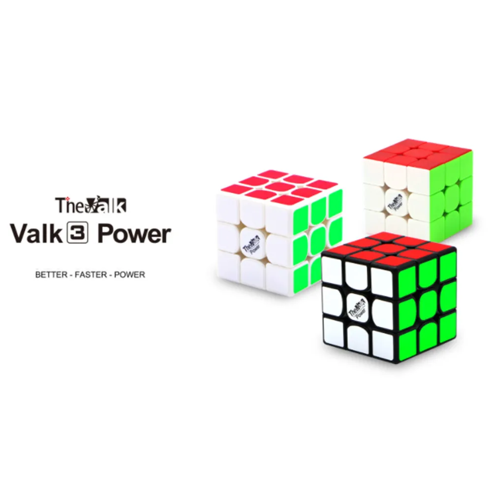 Новый скоростной куб Qiyi Mofangge Valk3 Power 3x3x3 магический кубик для WCA профессиональные