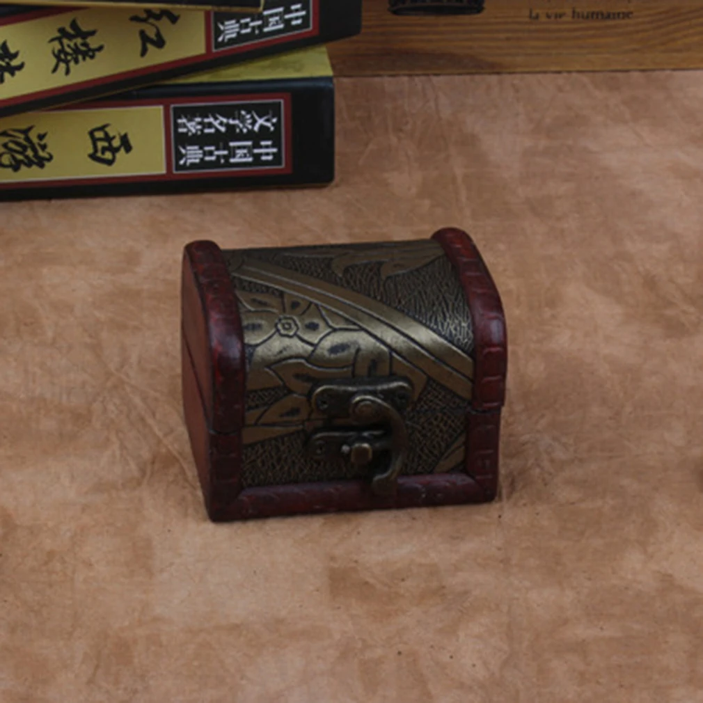 Деревянная витрина OUTAD в стиле ретро для часов органайзер хранения ювелирных