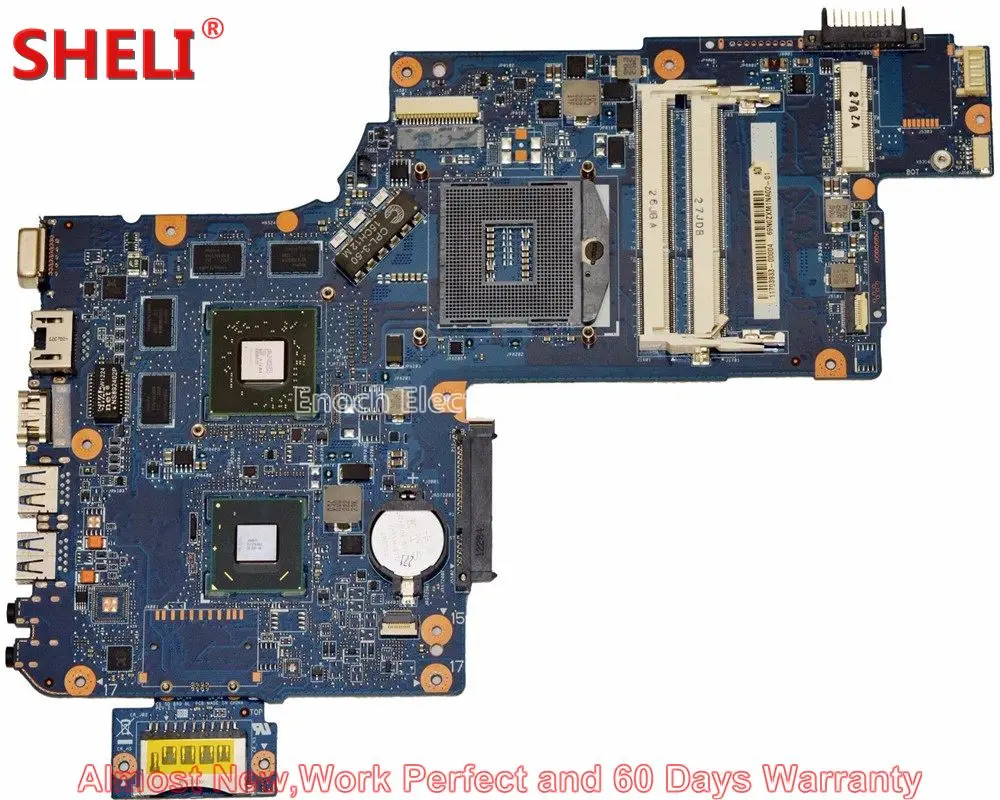 MOUGOL новая материнская плата H000043490 для ноутбука Toshiba Satellite C870 C875 L870 L875 SLJ8E HM76 HD 7670M 216