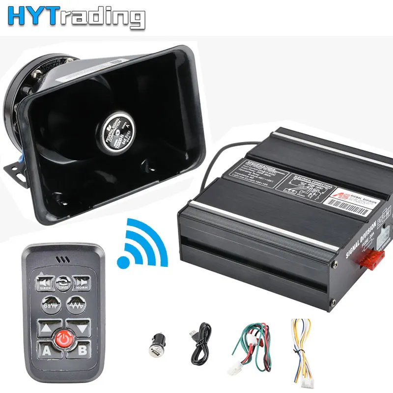 400 Вт хост громкий звук для автомобиля Предупреждение Полицейская сигнализация